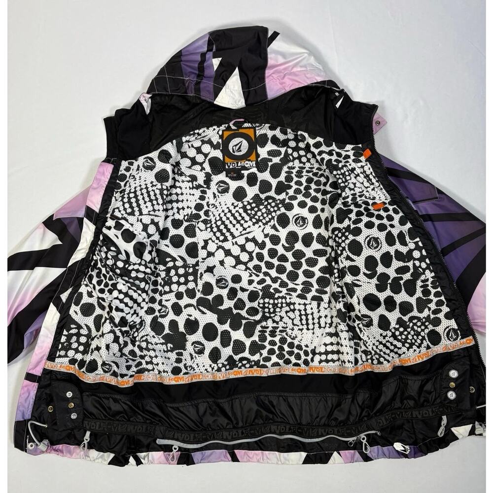 Volcom Nimbus Snowboard Ski Jacket Thermal Geomet… - image 4